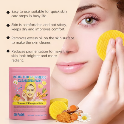 Glowpad™ Brightening Cleansing Pads by Zellavia