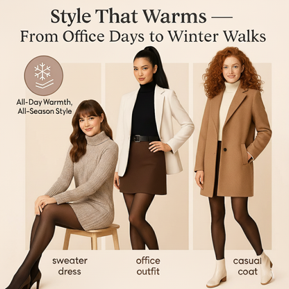 NO NEED - LegHug™ - Invisible-Warmth Tights for Everyday Elegance by Zellavia