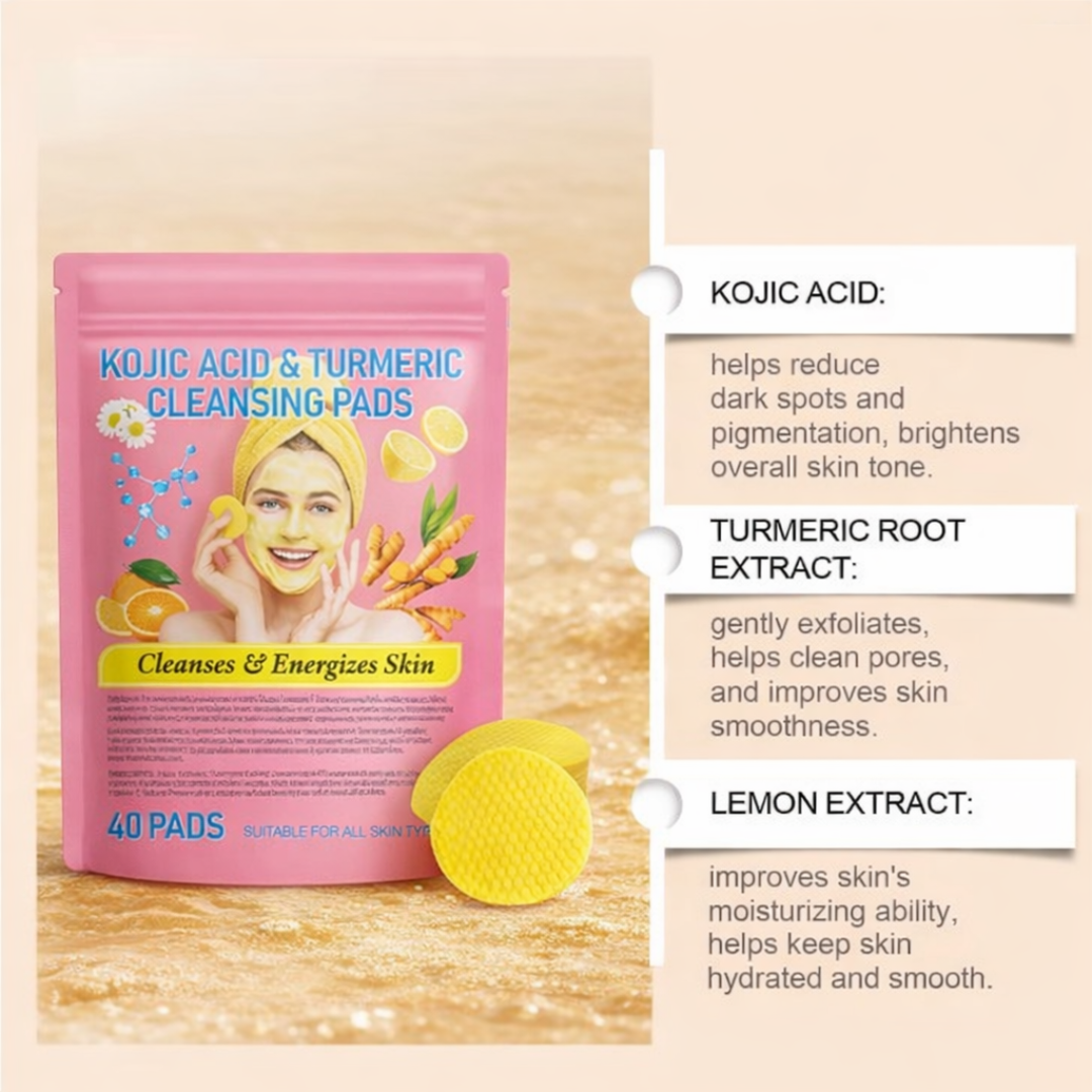 Glowpad™ Brightening Cleansing Pads by Zellavia