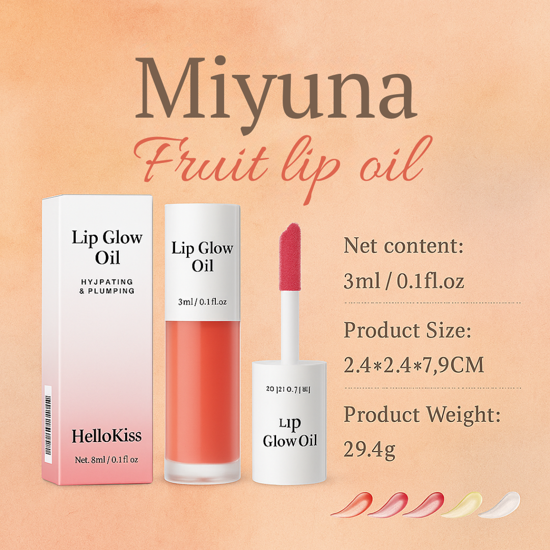 Miyuna™ - Water Light Gloss Oil By Zellavia