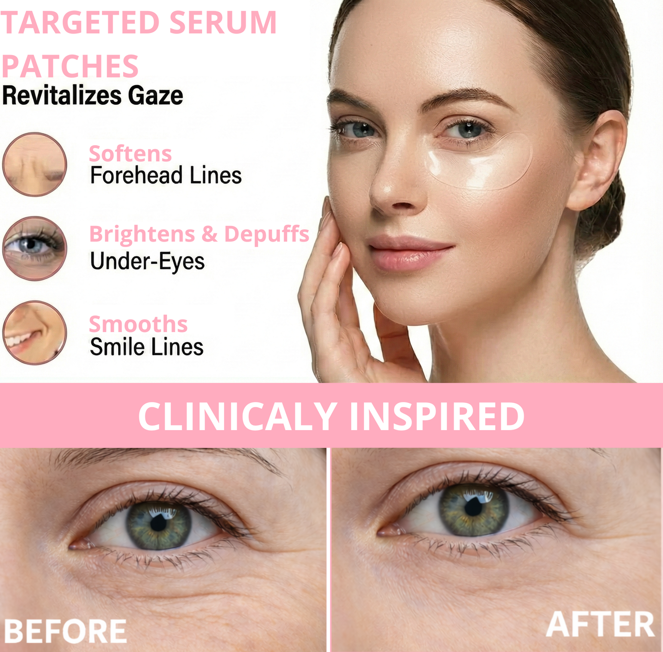 GlowLift™ - Dissolving Microneedle Eye Patches